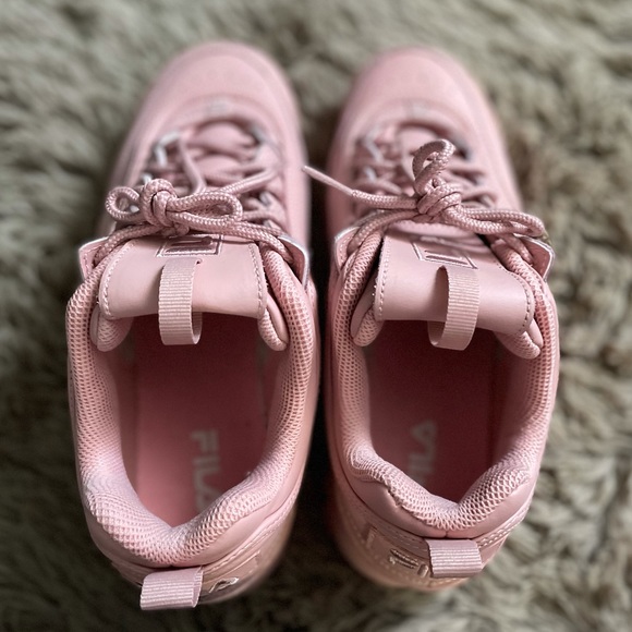 COPY - FILA Women’s Disruptor Running Shoe Pink (Fits 8) - Picture 5 of 6